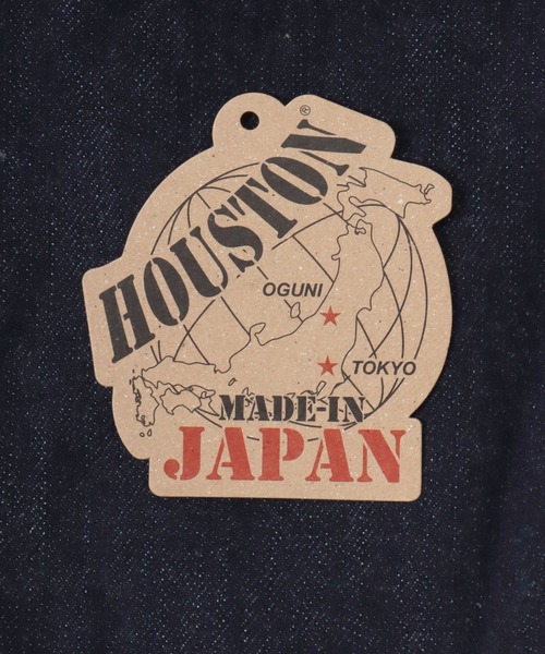 HOUSTON(ヒューストン)の「HOUSTON/ヒューストン WW2 Denim Jacket T-Back/オーバーサイズ デニムジャケット/大戦モデル/Gジャン/レディース メンズ(デニムジャケット・メンズ・ワンウォッシュ・M/XL/L)」の15枚目の写真