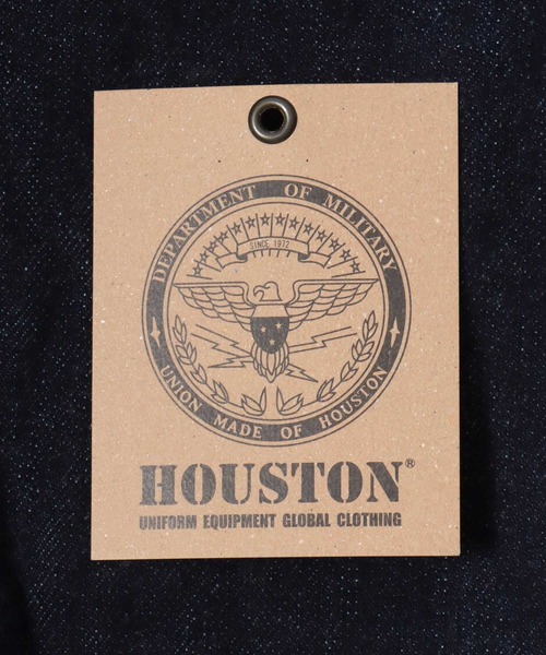 HOUSTON(ヒューストン)の「HOUSTON/ヒューストン WW2 Denim Jacket T-Back/オーバーサイズ デニムジャケット/大戦モデル/Gジャン/レディース メンズ(デニムジャケット・メンズ・ワンウォッシュ・M/XL/L)」の14枚目の写真