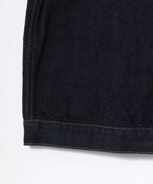 HOUSTON(ヒューストン)の「HOUSTON/ヒューストン WW2 Denim Jacket T-Back/オーバーサイズ デニムジャケット/大戦モデル/Gジャン/レディース メンズ(デニムジャケット・メンズ・ワンウォッシュ・M/XL/L)」の11枚目の写真