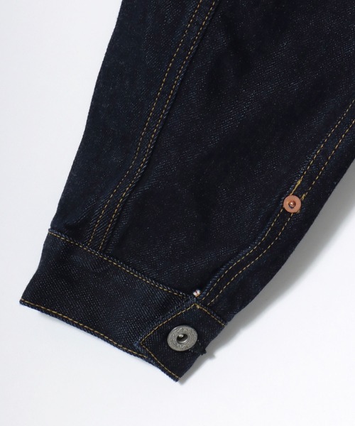HOUSTON(ヒューストン)の「HOUSTON/ヒューストン WW2 Denim Jacket T-Back/オーバーサイズ デニムジャケット/大戦モデル/Gジャン/レディース メンズ(デニムジャケット・メンズ・ワンウォッシュ・M/XL/L)」の10枚目の写真