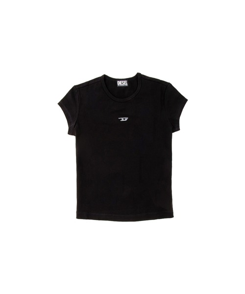 DIESEL（ディーゼル）の「ウィメンズ Tシャツ T-ANGIE-OUT（Tシャツ/カットソー・レディース・ブラック/ホワイト・SMALL/MEDIUM/LARGE）」の10枚目の写真