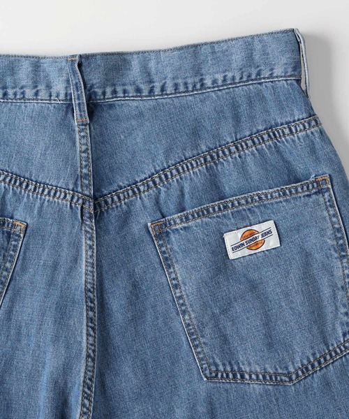 EDWIN(エドウィン)の「EDWIN 「SUNDAY JEANS」 バレルワイドデニムパンツ(吸湿/速乾)(デニムパンツ・メンズ・ライトブルー・02/03/04/05)」の9枚目の写真