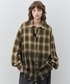 AIVER（アイバー）の「AIVER　スプレー加工オンブレチェックシャツ（シャツ/ブラウス・MEDIUM）」