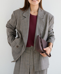 ORDINARY CHECK DOUBLE JACKETセットアップ対応