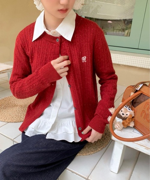 MAISON DE THERESE(メゾン ド テレーズ)の「フリルヘム 長袖ホワイトシャツ ブラウス(シャツ/ブラウス・レディース・White・M)」の15枚目の写真