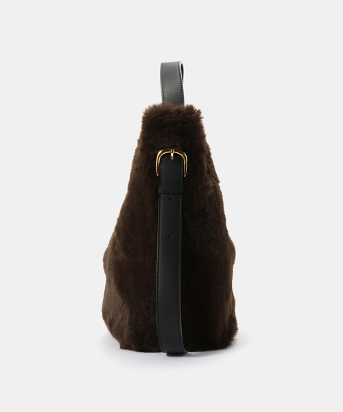 Spick & Span(スピックアンドスパン)の「VIOLAd’ORO / ヴィオラドーロ エコファーショルダー(ショルダーバッグ・レディース・ベージュ/ブラウン・FREE)」の7枚目の写真