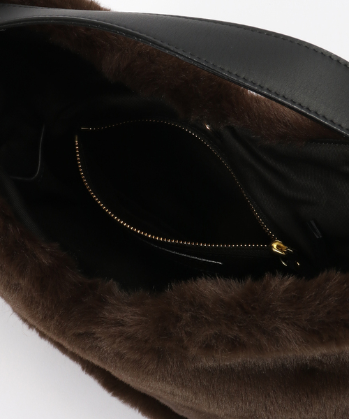 Spick & Span(スピックアンドスパン)の「VIOLAd’ORO / ヴィオラドーロ エコファーショルダー(ショルダーバッグ・レディース・ベージュ/ブラウン・FREE)」の13枚目の写真