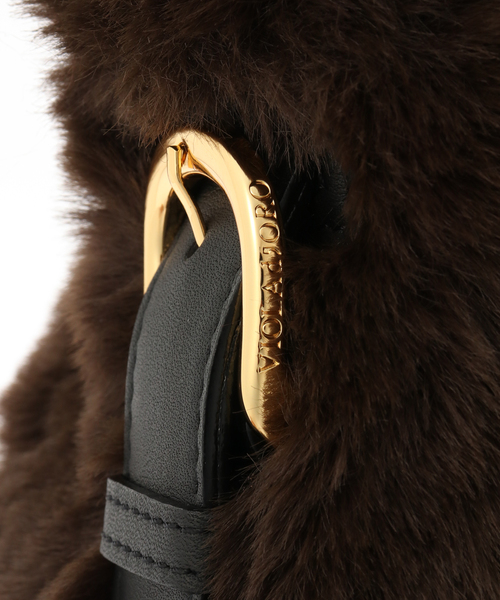Spick & Span(スピックアンドスパン)の「VIOLAd’ORO / ヴィオラドーロ エコファーショルダー(ショルダーバッグ・レディース・ベージュ/ブラウン・FREE)」の19枚目の写真