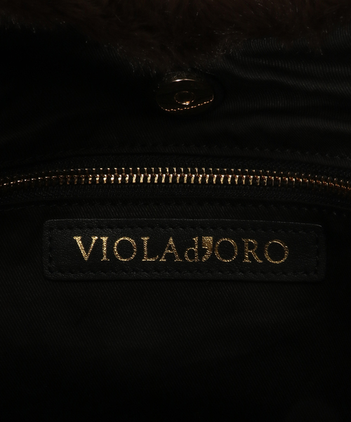 Spick & Span(スピックアンドスパン)の「VIOLAd’ORO / ヴィオラドーロ エコファーショルダー(ショルダーバッグ・レディース・ベージュ/ブラウン・FREE)」の20枚目の写真