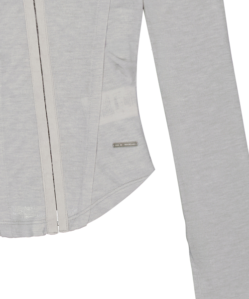 ROCKCAKE(ロックケーキ)の「Hook Collar Shirt - Gray(ポロシャツ・レディース・その他・SMALL)」の7枚目の写真