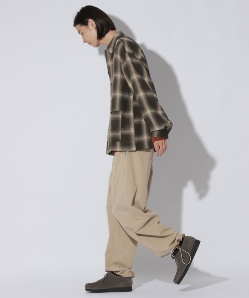 LAKOLE(ラコレ)の「ガーゼチェック長袖シャツ / 1057771(シャツ/ブラウス・メンズ・ブラウン/ホワイト・MEDIUM/LARGE)」の9枚目の写真