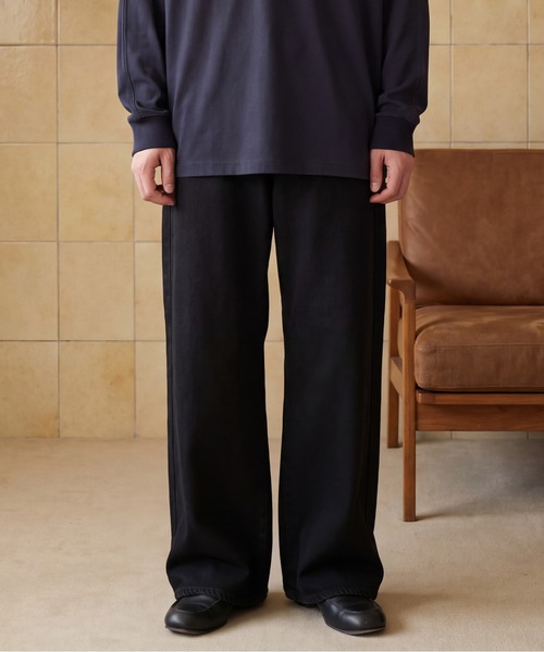 PUBLIC TOKYO（パブリックトウキョウ）の「【2026秋新作】 PUBLIC DENIM WIDE（デニムパンツ・メンズ・ブルー/ブラック/ダークインディゴブルー・1/2/3）」の2枚目の写真