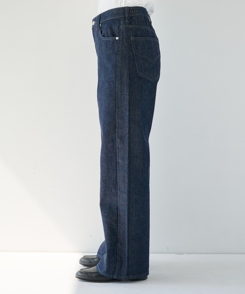 PUBLIC TOKYO（パブリックトウキョウ）の「【2026秋新作】 PUBLIC DENIM WIDE（デニムパンツ・メンズ・ブルー/ブラック/ダークインディゴブルー・1/2/3）」の17枚目の写真