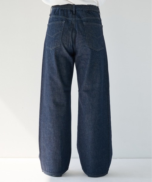 PUBLIC TOKYO（パブリックトウキョウ）の「【2026秋新作】 PUBLIC DENIM WIDE（デニムパンツ・メンズ・ブルー/ブラック/ダークインディゴブルー・1/2/3）」の18枚目の写真
