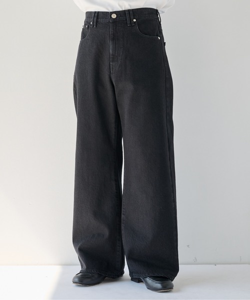 PUBLIC TOKYO（パブリックトウキョウ）の「【2026秋新作】 PUBLIC DENIM WIDE（デニムパンツ・メンズ・ブルー/ブラック/ダークインディゴブルー・1/2/3）」の19枚目の写真