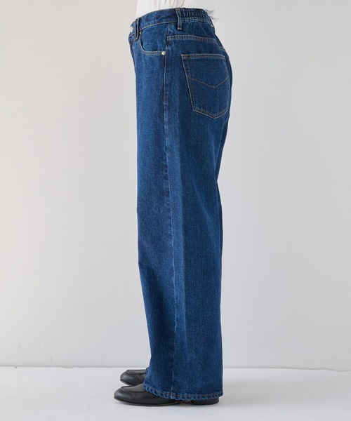 PUBLIC TOKYO（パブリックトウキョウ）の「【2026秋新作】 PUBLIC DENIM WIDE（デニムパンツ・メンズ・ブルー/ブラック/ダークインディゴブルー・1/2/3）」の9枚目の写真