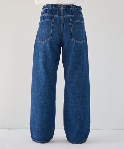 PUBLIC TOKYO（パブリックトウキョウ）の「【2026秋新作】 PUBLIC DENIM WIDE（デニムパンツ・メンズ・ブルー/ブラック/ダークインディゴブルー・1/2/3）」の10枚目の写真