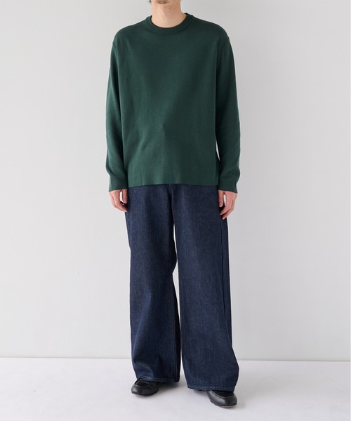 PUBLIC TOKYO（パブリックトウキョウ）の「【2026秋新作】 PUBLIC DENIM WIDE（デニムパンツ・メンズ・ブルー/ブラック/ダークインディゴブルー・1/2/3）」の12枚目の写真