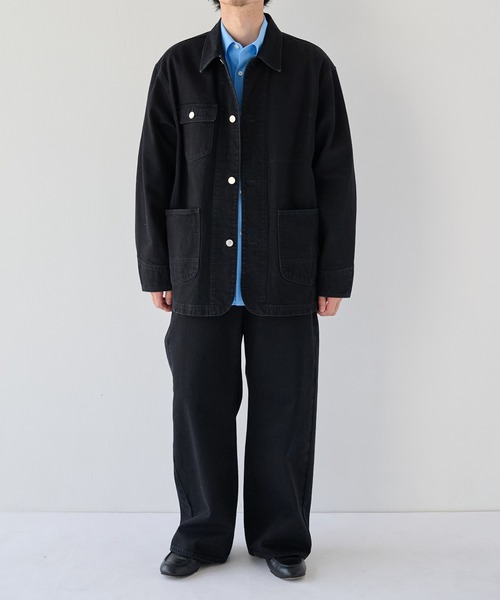 PUBLIC TOKYO（パブリックトウキョウ）の「【2026秋新作】 PUBLIC DENIM WIDE（デニムパンツ・メンズ・ブルー/ブラック/ダークインディゴブルー・1/2/3）」の20枚目の写真