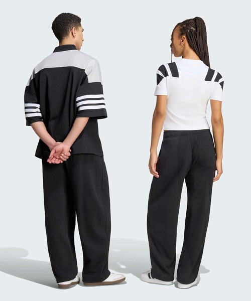 adidas（アディダス）の「バレル スウェットパンツ / アディダスオリジナルス adidas Originals（スウェットパンツ・メンズ・ブラック・XX-SMALL/3XL/XX-LARGE/X-LARGE/X-SMALL/LARGE/MEDIUM/SMALL）」の2枚目の写真