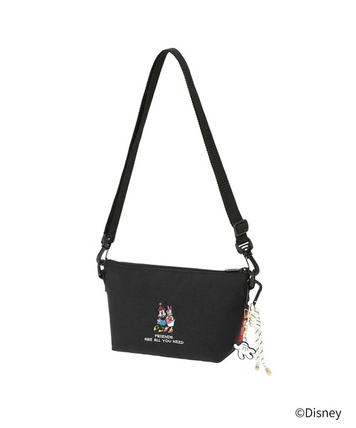 Manhattan Portage(マンハッタンポーテージ)の「ZUCCOTTI CLUTCH / MICKEY / 26(ショルダーバッグ・レディース・ブラック・X-SMALL)」の1枚目の写真