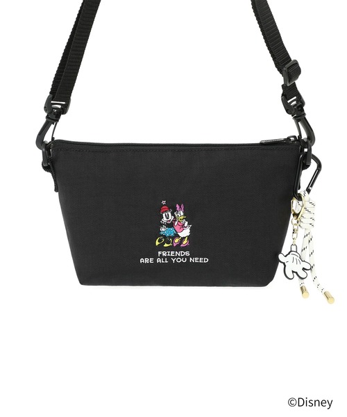 Manhattan Portage(マンハッタンポーテージ)の「ZUCCOTTI CLUTCH / MICKEY / 26(ショルダーバッグ・レディース・ブラック・X-SMALL)」の2枚目の写真