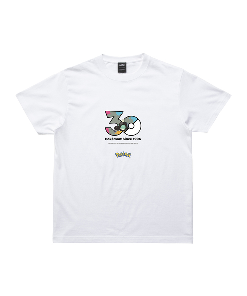 ZOZOSPOT(ゾゾスポット)の「Pokemon 30th Anniversary 1025 T-shirt 「シルシュルー」(Tシャツ/カットソー・レディース・ホワイト・160cm/150cm/140cm/130cm/120cm/110cm/100cm/XXX-LARGE/XX-LARGE/X-LARGE/LARGE/MEDIUM/SMALL)」の1枚目の写真