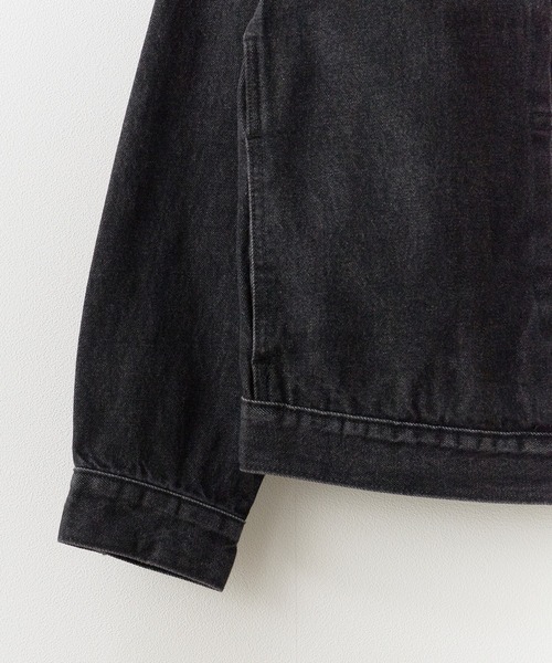 Levi's(リーバイス)の「LEVI'S/ TYPE I TRUCKER / 007X800000,A31740030LEVI'S/ TYPE I TRUCKER / 007X800000,A31740030 秋服 冬服(デニムジャケット・メンズ・ブラック・M)」の6枚目の写真