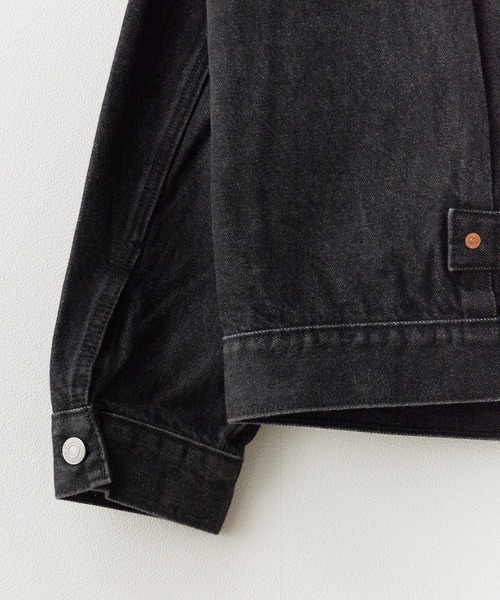 Levi's(リーバイス)の「LEVI'S/ TYPE I TRUCKER / 007X800000,A31740030LEVI'S/ TYPE I TRUCKER / 007X800000,A31740030 秋服 冬服(デニムジャケット・メンズ・ブラック・M)」の9枚目の写真