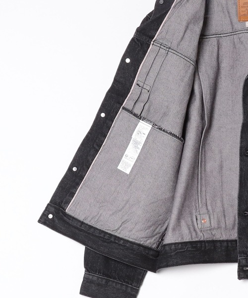 Levi's(リーバイス)の「LEVI'S/ TYPE I TRUCKER / 007X800000,A31740030LEVI'S/ TYPE I TRUCKER / 007X800000,A31740030 秋服 冬服(デニムジャケット・メンズ・ブラック・M)」の11枚目の写真