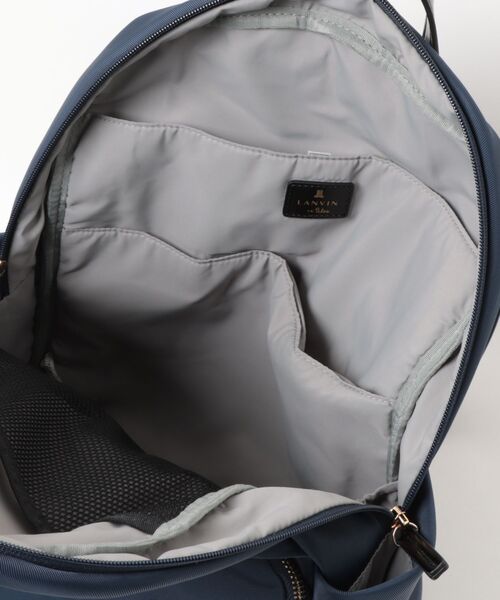 LANVIN en Bleu(ランバンオンブルー)の「マルク バックパック(バックパック/リュック・レディース・ダークグレー/ブラック/ネイビー・FREE)」の9枚目の写真