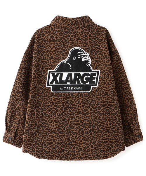 XLARGE KIDS(エクストララージキッズ)の「OG ワークシャツ(シャツ/ブラウス・キッズ・ブラウン/ライトブルー・110cm/90cm/140cm/120cm/130cm/100cm)」の17枚目の写真