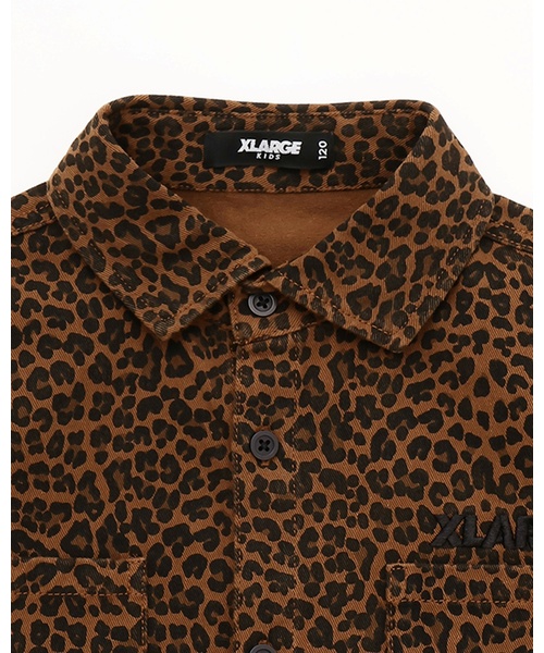 XLARGE KIDS(エクストララージキッズ)の「OG ワークシャツ(シャツ/ブラウス・キッズ・ブラウン/ライトブルー・110cm/90cm/140cm/120cm/130cm/100cm)」の18枚目の写真
