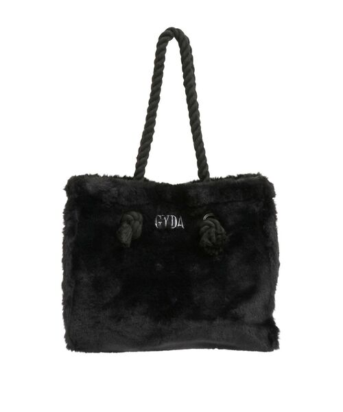 GYDA（ジェイダ）の「GYDAフェイクファーMトートBAG（トートバッグ・レディース・その他1/ブラック/その他2・FREE）」の6枚目の写真