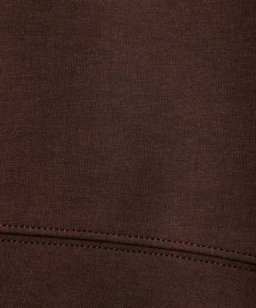 grove(グローブ)の「ダンボーサイドジッププルオーバー(Tシャツ/カットソー・レディース・ダークブラウン/グレー/ナチュラル・02/03/04)」の11枚目の写真