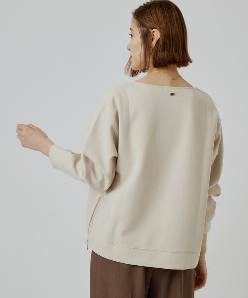 grove(グローブ)の「ダンボーサイドジッププルオーバー(Tシャツ/カットソー・レディース・ダークブラウン/グレー/ナチュラル・02/03/04)」の13枚目の写真