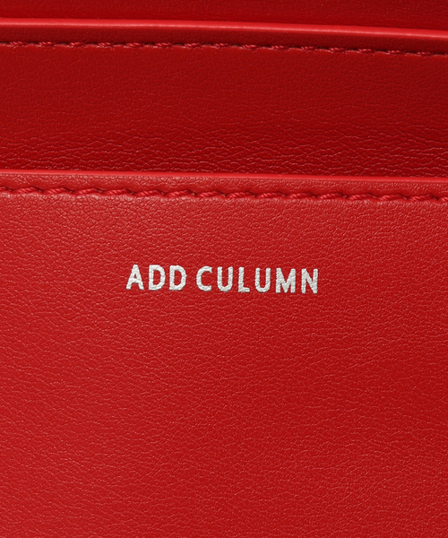 Spick & Span(スピックアンドスパン)の「ADD CULUMN / アドカラム PAGE BOSTON(ショルダーバッグ・レディース・レッド・FREE)」の7枚目の写真