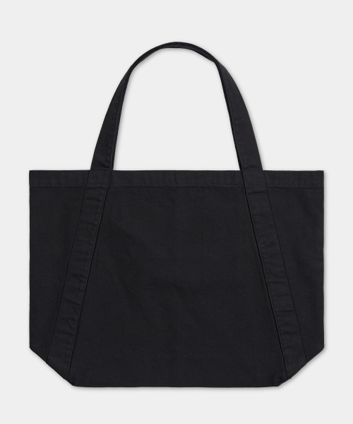 EXCONTAINER（エックスコンテナ）の「ラフキャンバスBIGショッパーバッグ（BLACK）（ショルダーバッグ・メンズ・その他・FREE）」の2枚目の写真