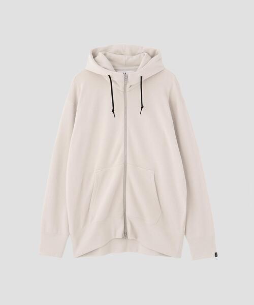 MHL.(エムエイチエル)の「LIGHT LOOPBACK COTTON(パーカー・メンズ・ブルー系その他5/ホワイト系その他2・X-LARGE/MEDIUM/LARGE)」の4枚目の写真