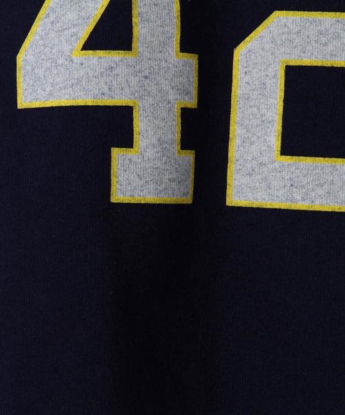 Champion（チャンピオン）の「【KIDS】別注 Champion(チャンピオン) 7部 プリント Tシャツ◆（Tシャツ/カットソー・キッズ・ホワイト/グレー/ネイビー・110cm/120cm/100cm/130cm）」の8枚目の写真