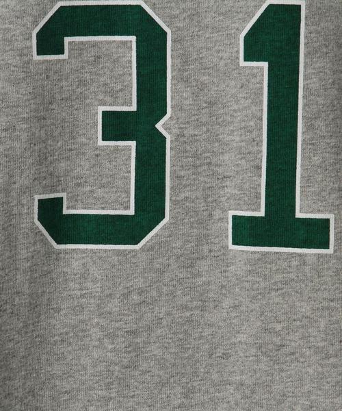 Champion（チャンピオン）の「【KIDS】別注 Champion(チャンピオン) 7部 プリント Tシャツ◆（Tシャツ/カットソー・キッズ・ホワイト/グレー/ネイビー・110cm/120cm/100cm/130cm）」の12枚目の写真