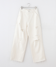 【LAYAS/レイヤーズ】 DENIM DAMAGE PT