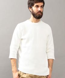 BEAUTY&YOUTH UNITED ARROWS | BY ∴  ビッグ サーマル クウォータースリーブ カットソー MADE IN JAPAN(Tシャツ/カットソー)