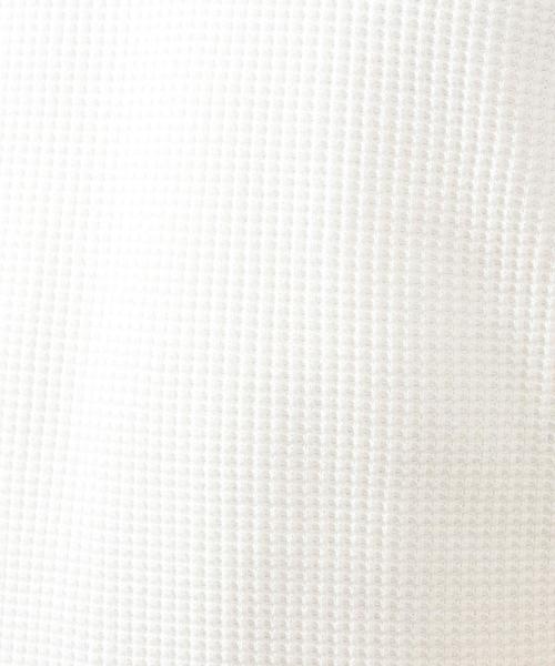 BEAUTY&YOUTH UNITED ARROWS(ビューティーアンドユースユナイテッドアローズ)の「BY ∴ ビッグ サーマル クウォータースリーブ カットソー MADE IN JAPAN ◆(Tシャツ/カットソー・メンズ・ホワイト/ブラック/マスタード/オフホワイト・SMALL/MEDIUM/LARGE/X-LARGE)」の14枚目の写真