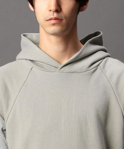 MONKEY TIME（モンキータイム）の「＜monkey time＞ ウラケ マッスルスリーブ プルオーバー パーカー HJSP（パーカー・メンズ・ベージュ・X-LARGE/MEDIUM/SMALL/LARGE）」の8枚目の写真