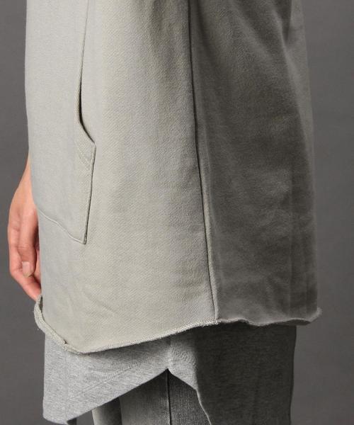 MONKEY TIME（モンキータイム）の「＜monkey time＞ ウラケ マッスルスリーブ プルオーバー パーカー HJSP（パーカー・メンズ・ベージュ・X-LARGE/MEDIUM/SMALL/LARGE）」の10枚目の写真