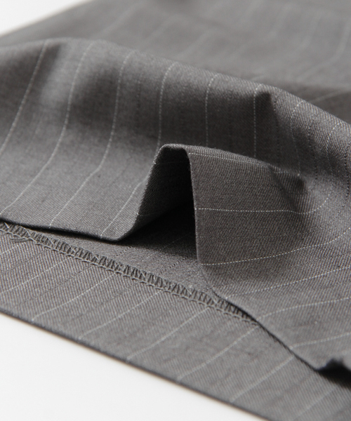 SENSE OF PLACE by URBAN RESEARCH（センスオブプレイスバイアーバンリサーチ）の「ストライプワイドスラックス（その他パンツ・メンズ・グレー/ブラック・MEDIUM/LARGE）」の6枚目の写真