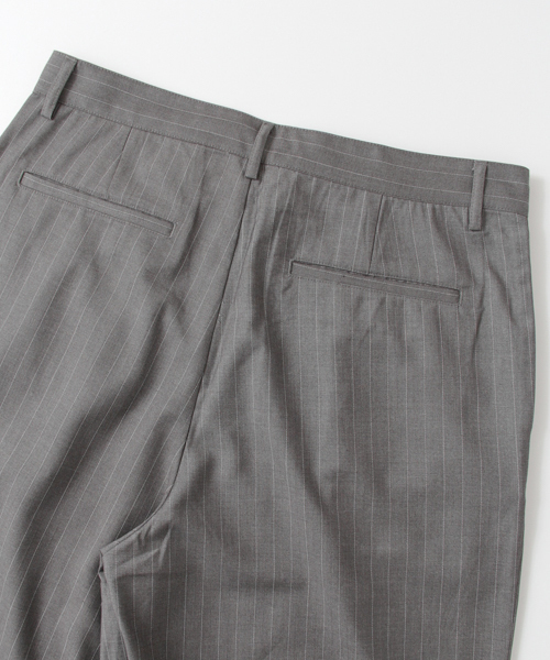 SENSE OF PLACE by URBAN RESEARCH（センスオブプレイスバイアーバンリサーチ）の「ストライプワイドスラックス（その他パンツ・メンズ・グレー/ブラック・MEDIUM/LARGE）」の7枚目の写真