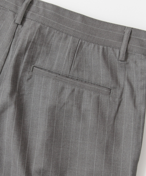 SENSE OF PLACE by URBAN RESEARCH（センスオブプレイスバイアーバンリサーチ）の「ストライプワイドスラックス（その他パンツ・メンズ・グレー/ブラック・MEDIUM/LARGE）」の8枚目の写真