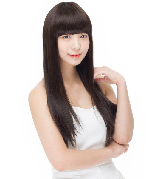 フルウィッグ ロング サンシャイン前髪ぱっつんストレート ウィッグ Lineastoria リネアストリア のファッション通販 Zozotown